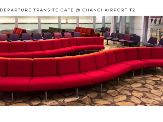 Departure Transite Gate @ Changi Airport T2 (2020)